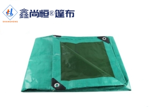 墨绿色聚乙烯防水篷布4.87米×6.09米克重119g