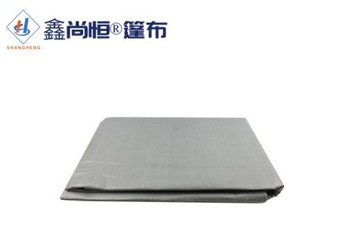 银白色聚乙烯防水篷布4.87米×6.09米克重119g